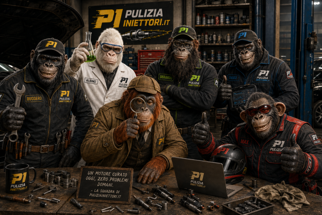 La squadra di puliziainiettori.it al completo